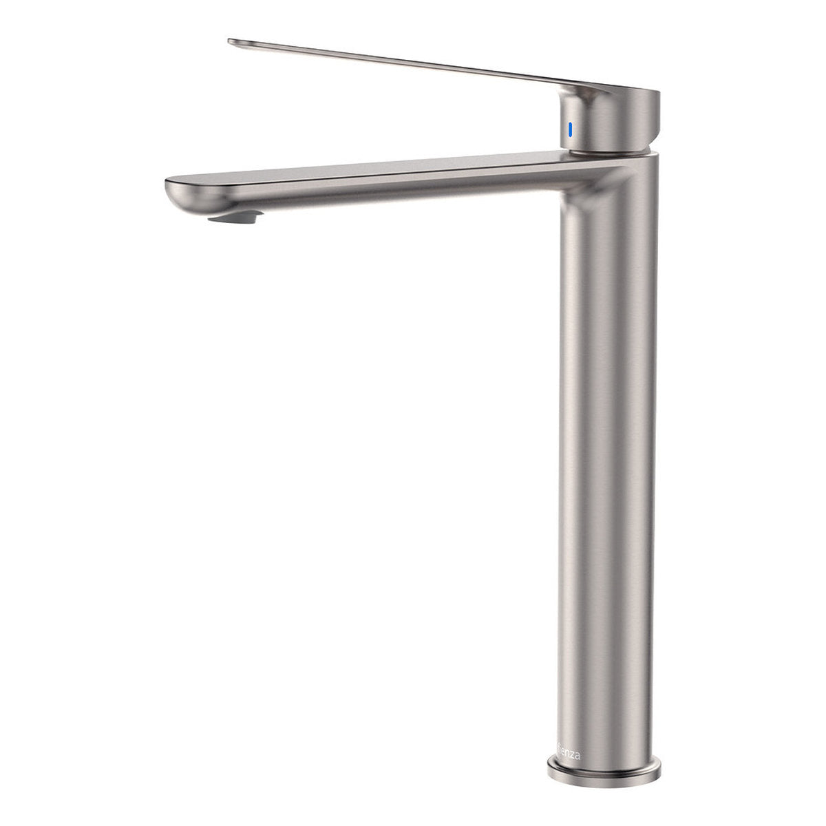 Fienza Empire Care Cold Start Tall Basin Mixer, Brushed Nickel