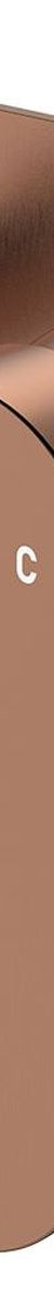 Empire Slim Wall Diverter Mixer, Large Oval Plate, Horizontal, Brushed Copper