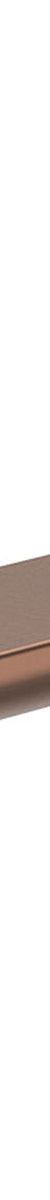 Fienza Empire Slim Basin/Bath Outlet, Round Plate, 180mm, Brushed Copper