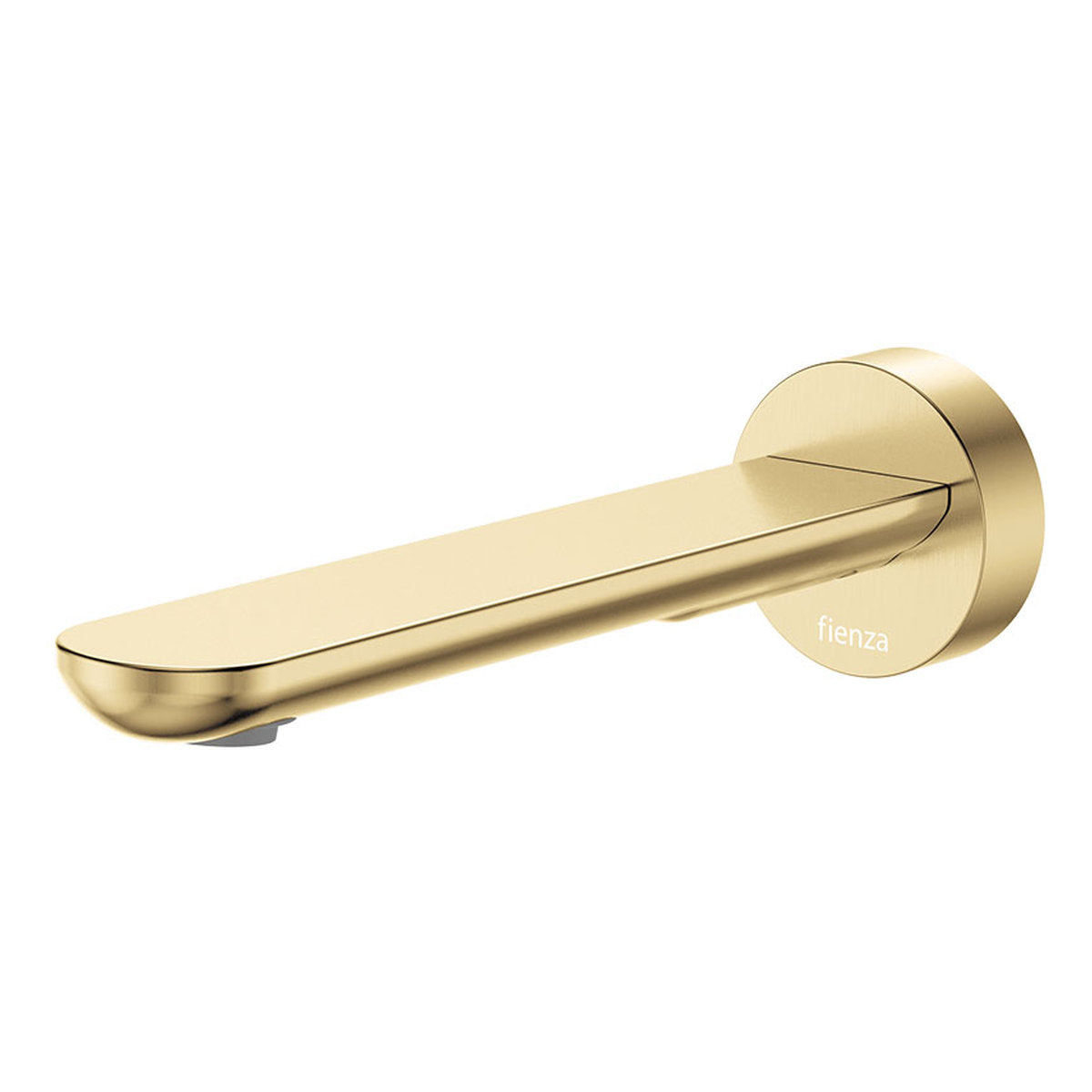 Fienza Empire Slim Basin/Bath Outlet, Round Plate, 180mm, Urban Brass