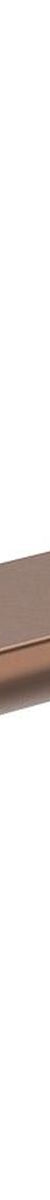 Empire Slim Basin/Bath Outlet, Square Plate, 180mm, Brushed Copper