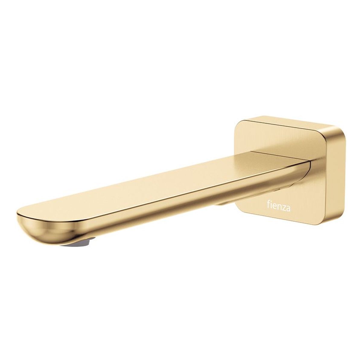 Empire Slim Basin/Bath Outlet, Square Plate, 180mm, Urban Brass