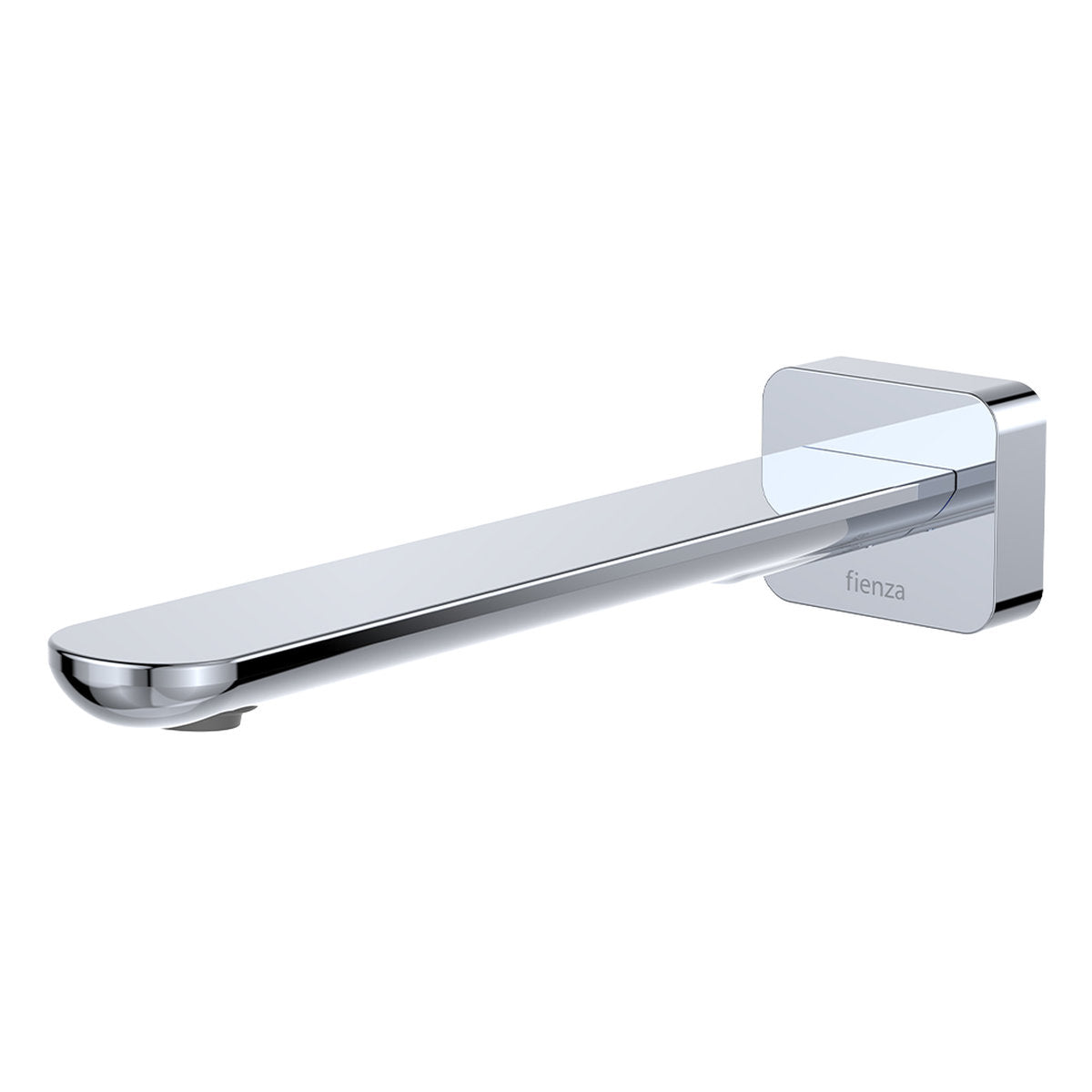 Fienza Empire Slim Basin/Bath Outlet, Square Plate, 220mm, Chrome