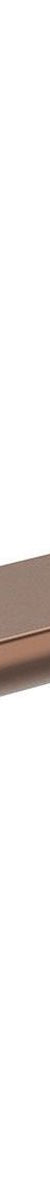 Empire Slim Basin/Bath Outlet, Round Plate, 220mm, Brushed Copper