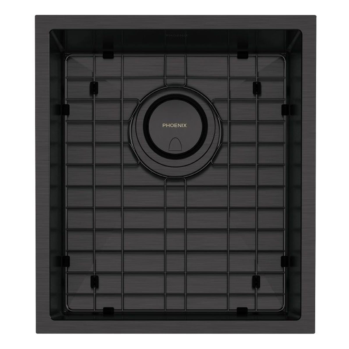 4000 Series Single Bowl Sink - Brushed Black