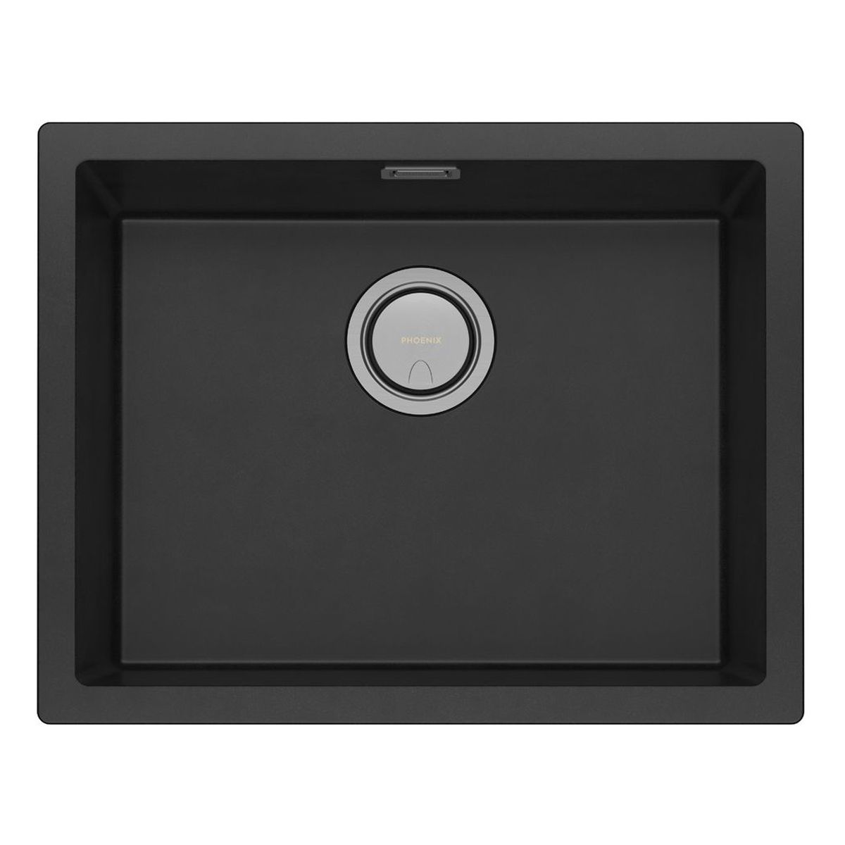5000 Series Large Single Bowl Sink - Matte Black
