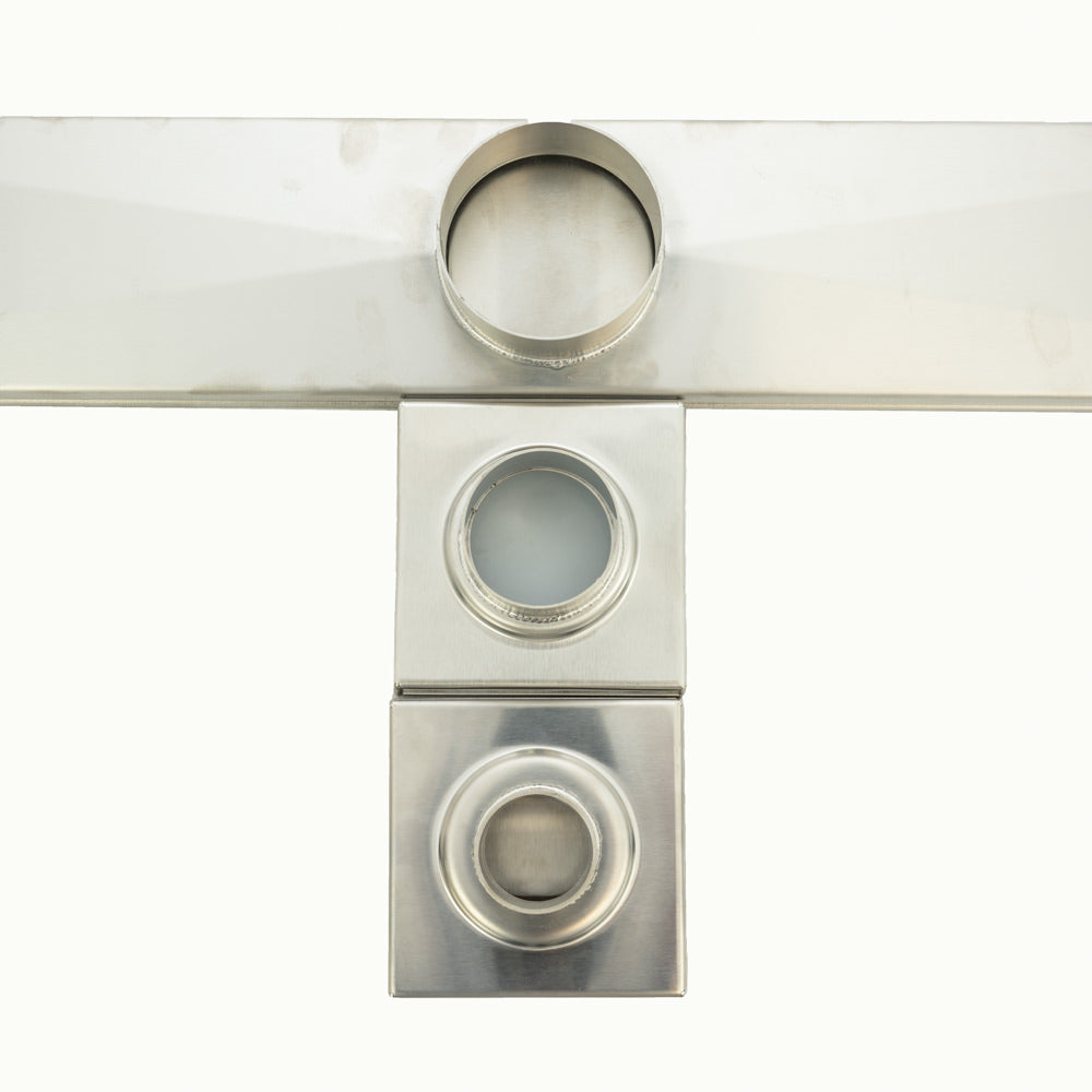 Radiant Tile Insert Linear Shower Grate 316-RGL-900-74 Mirror Polished