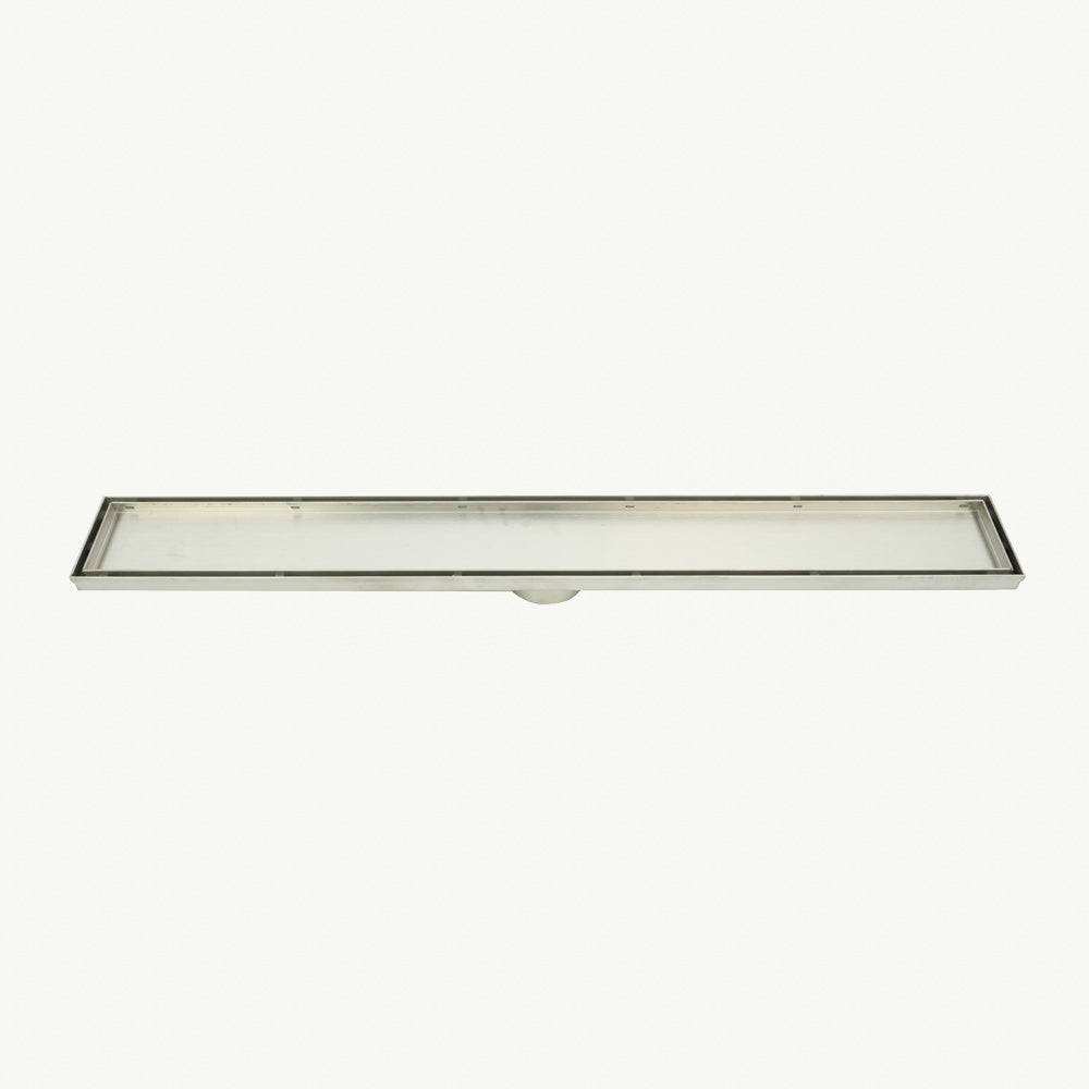 Tile Insert Linea Floor Grate (80mm Waste) 316-RGL-800 Mirror Polished