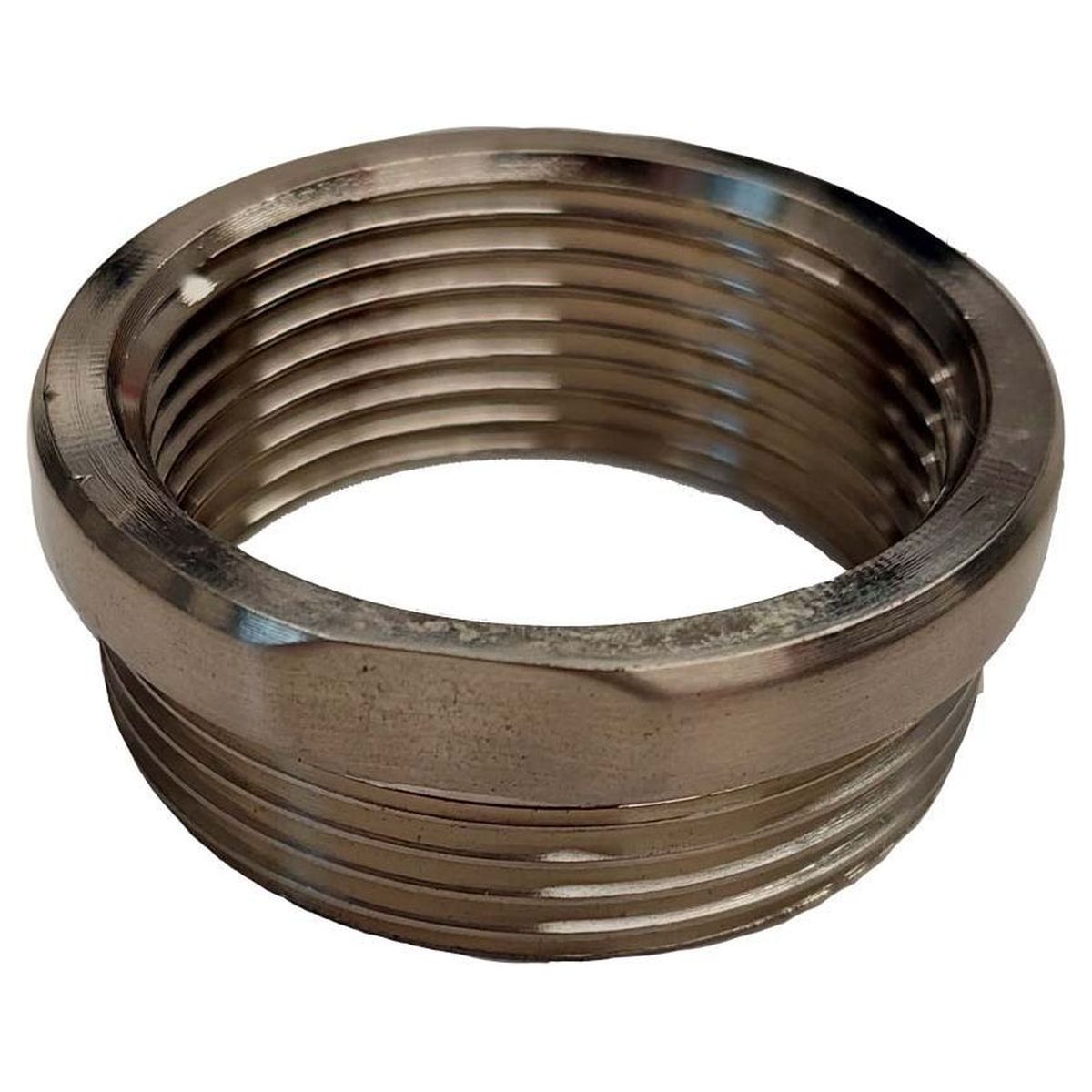 32 X 40mm Threaded Bush Brushed Nickel
