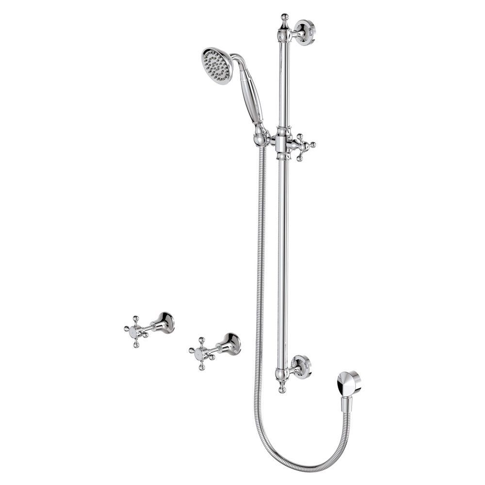 Lillian Rail Shower Set, Chrome