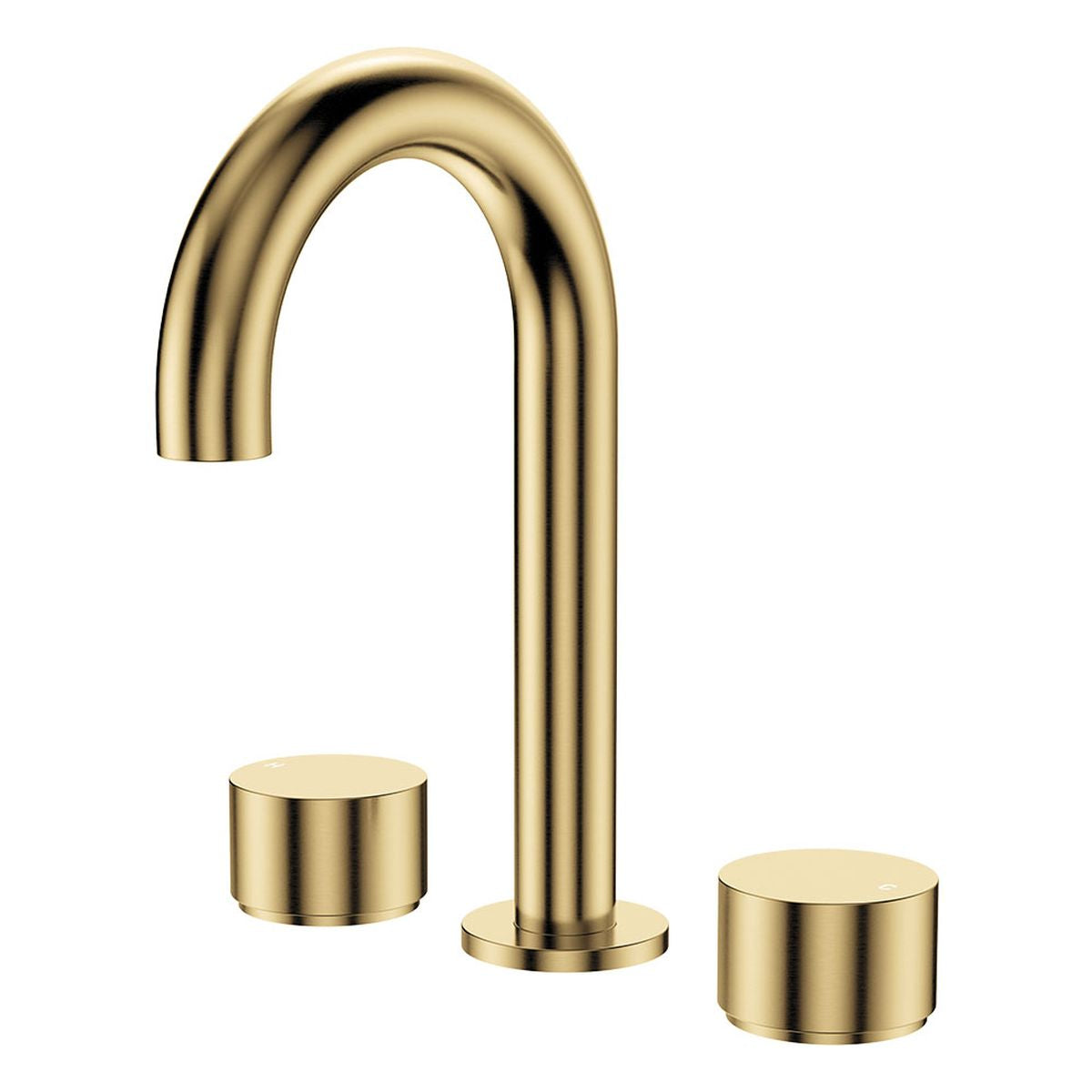 Kaya Round Hob Set, Round Taps, Urban Brass