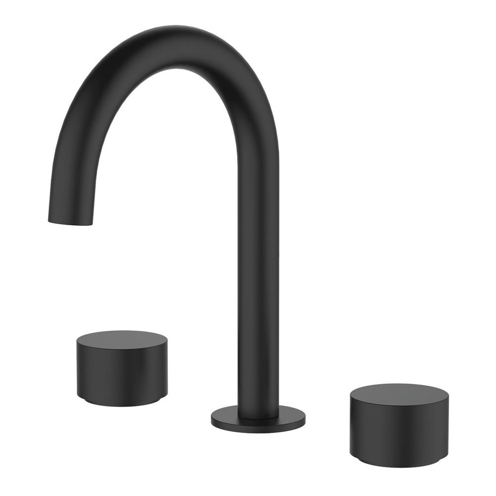 Kaya Basin Tap Set, Matte Black