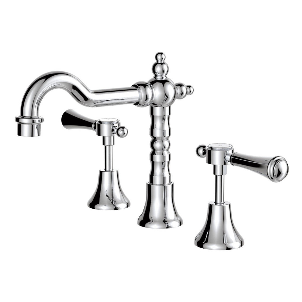 Fienza Lillian Lever Basin Set, Chrome