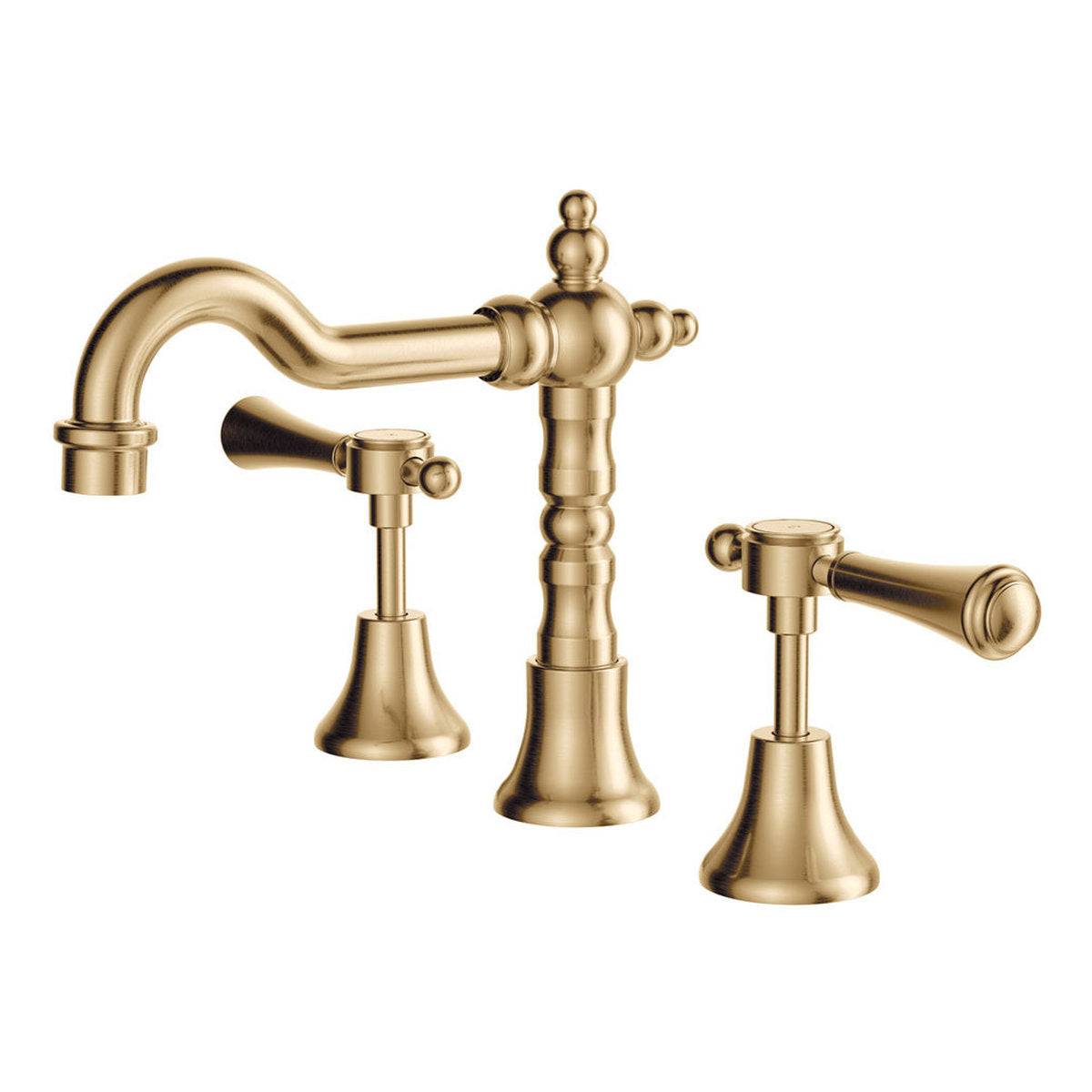 Fienza Lillian Lever Basin Set, Urban Brass