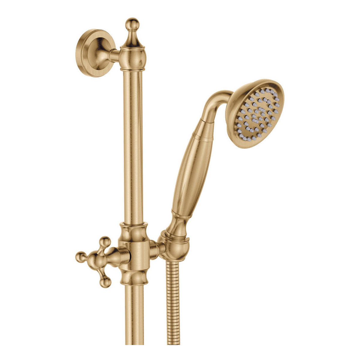 Fienza Lillian Lever Rail Shower Set, Urban Brass