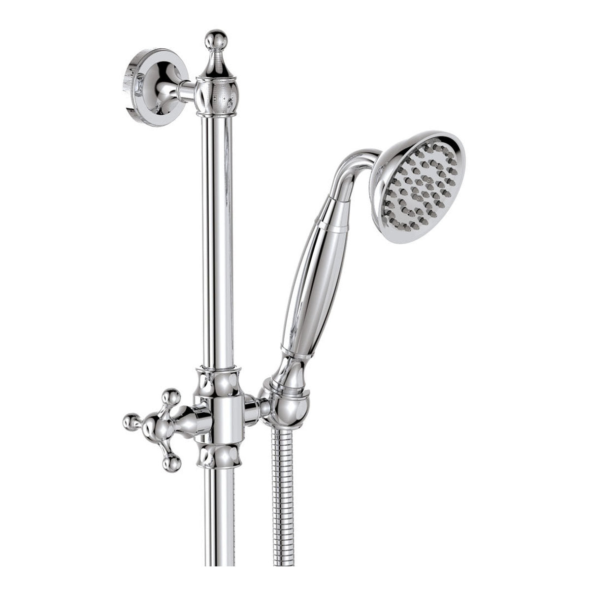Fienza Lillian Lever Rail Shower Set, Chrome