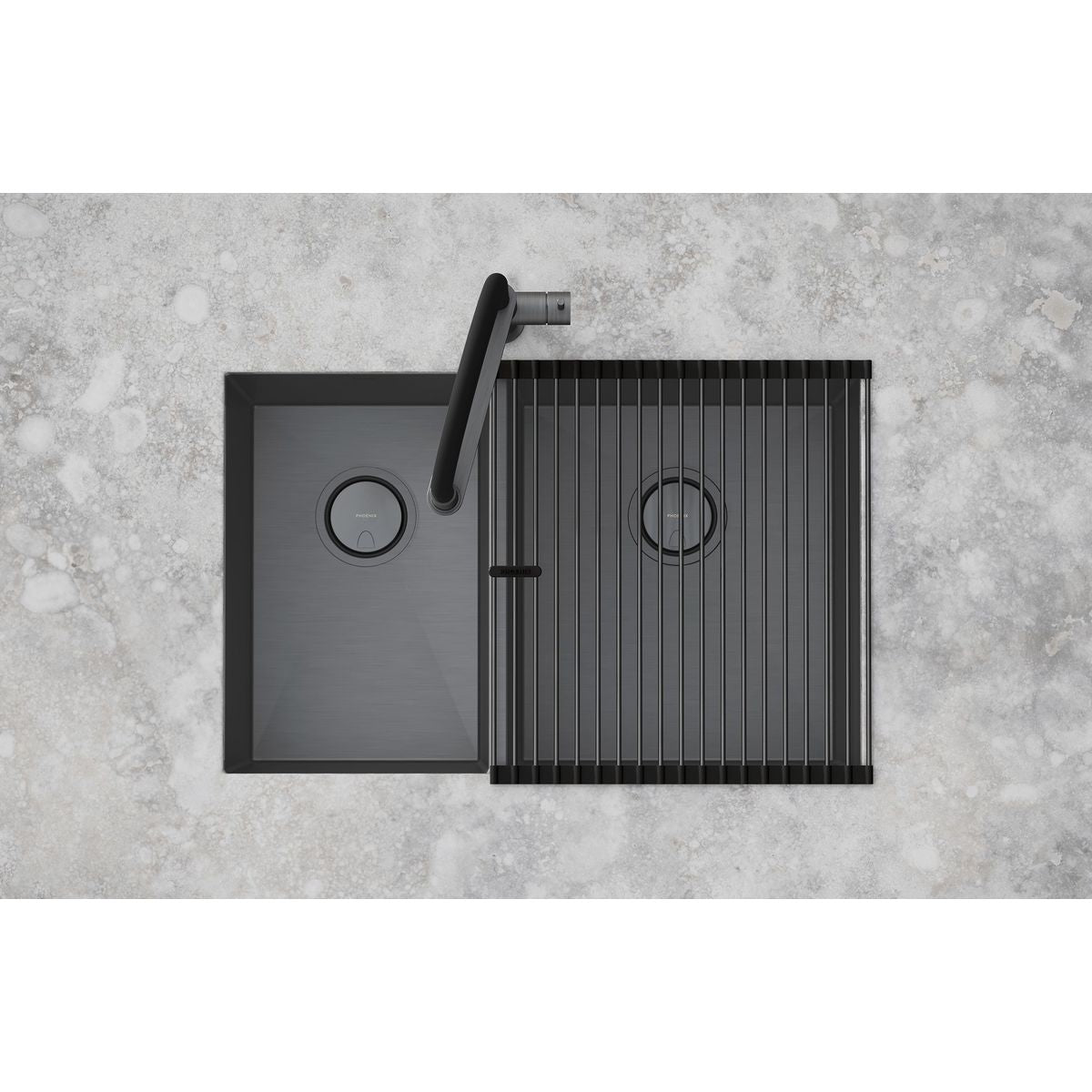 Roller Mat - Brushed Black