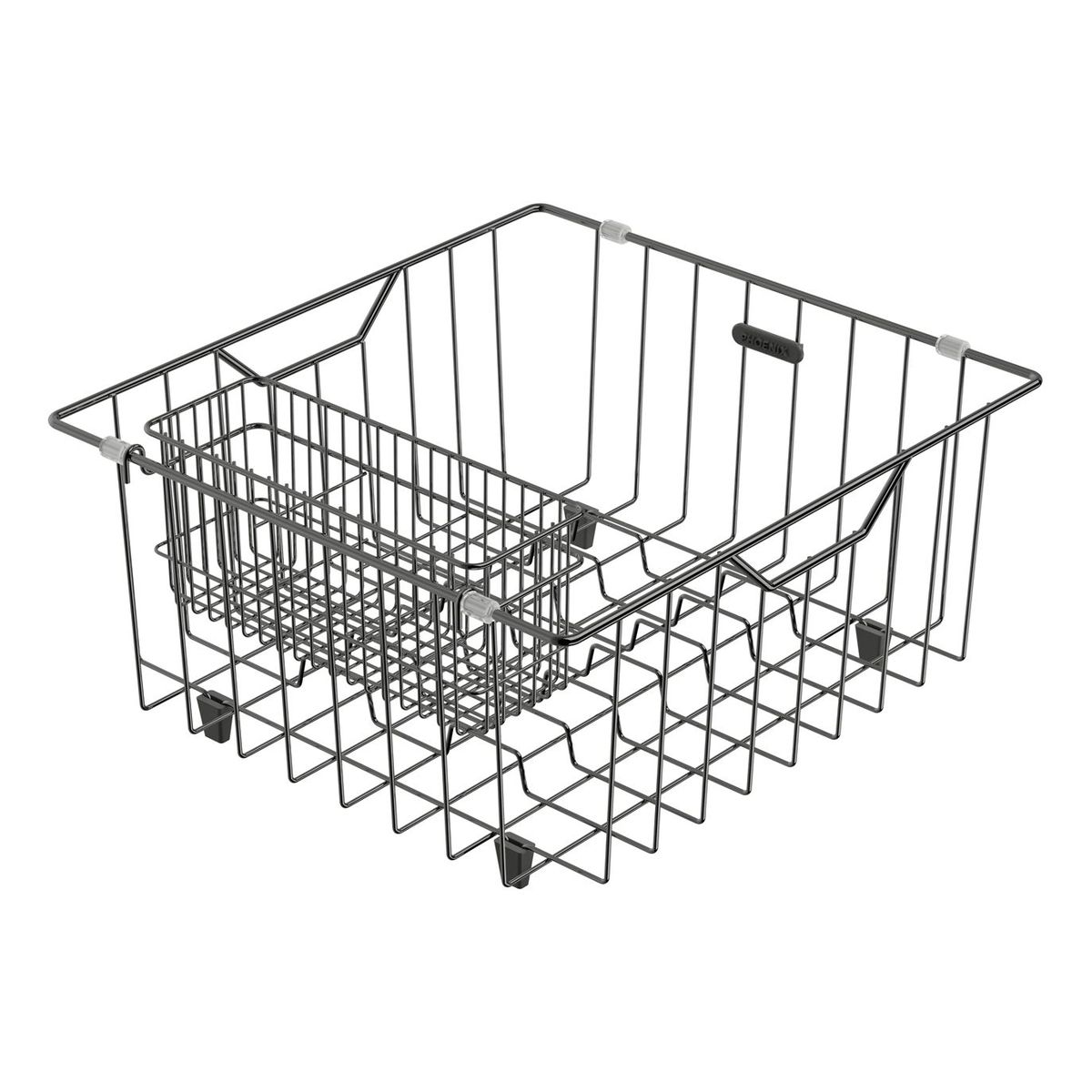 Wire Basket - Brushed Black