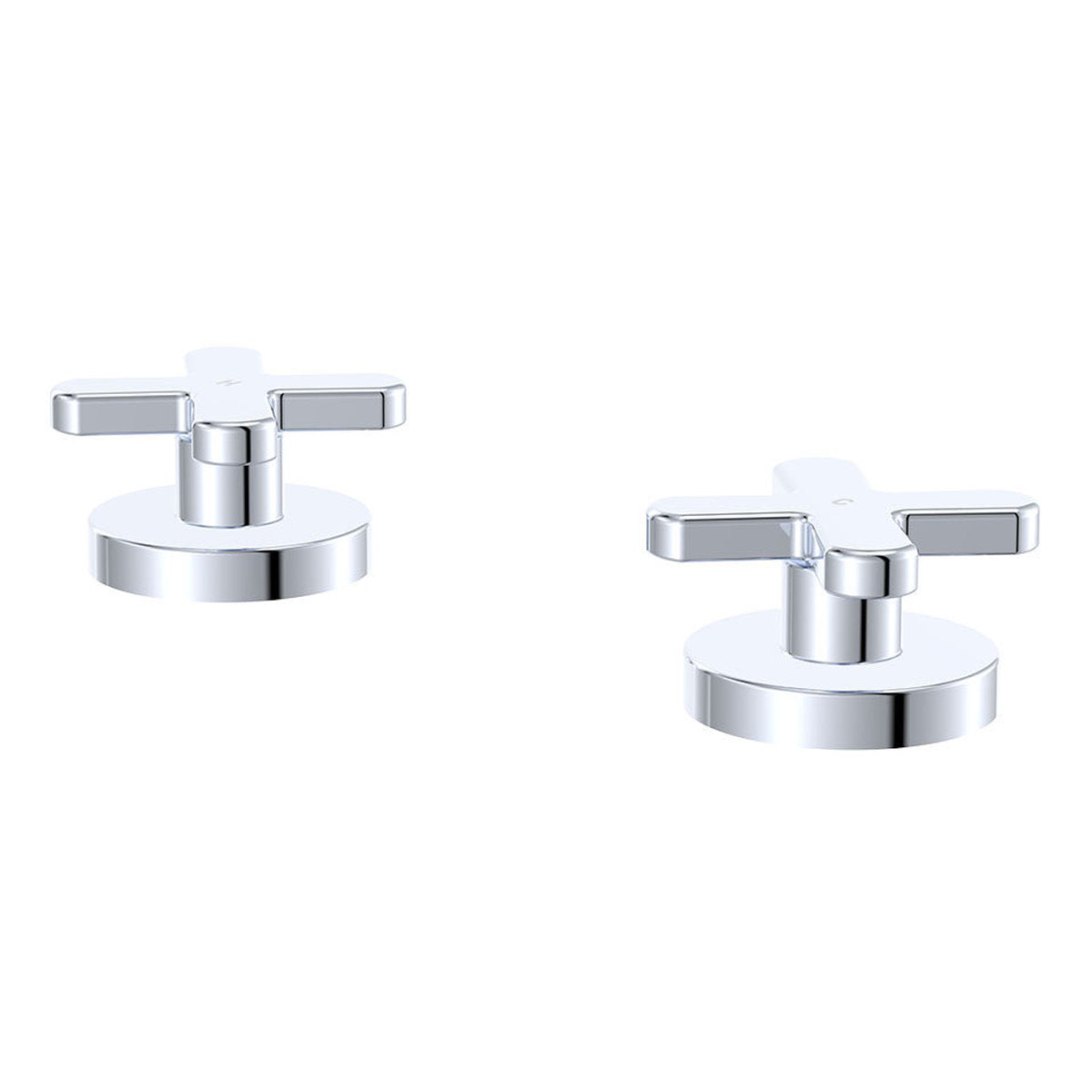 Fienza Kaya Hob Set Dress Kit, Cross Taps, Chrome