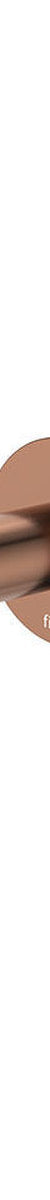 Fienza Kaya Wall Set, Cross Taps, 180mm, Brushed Copper