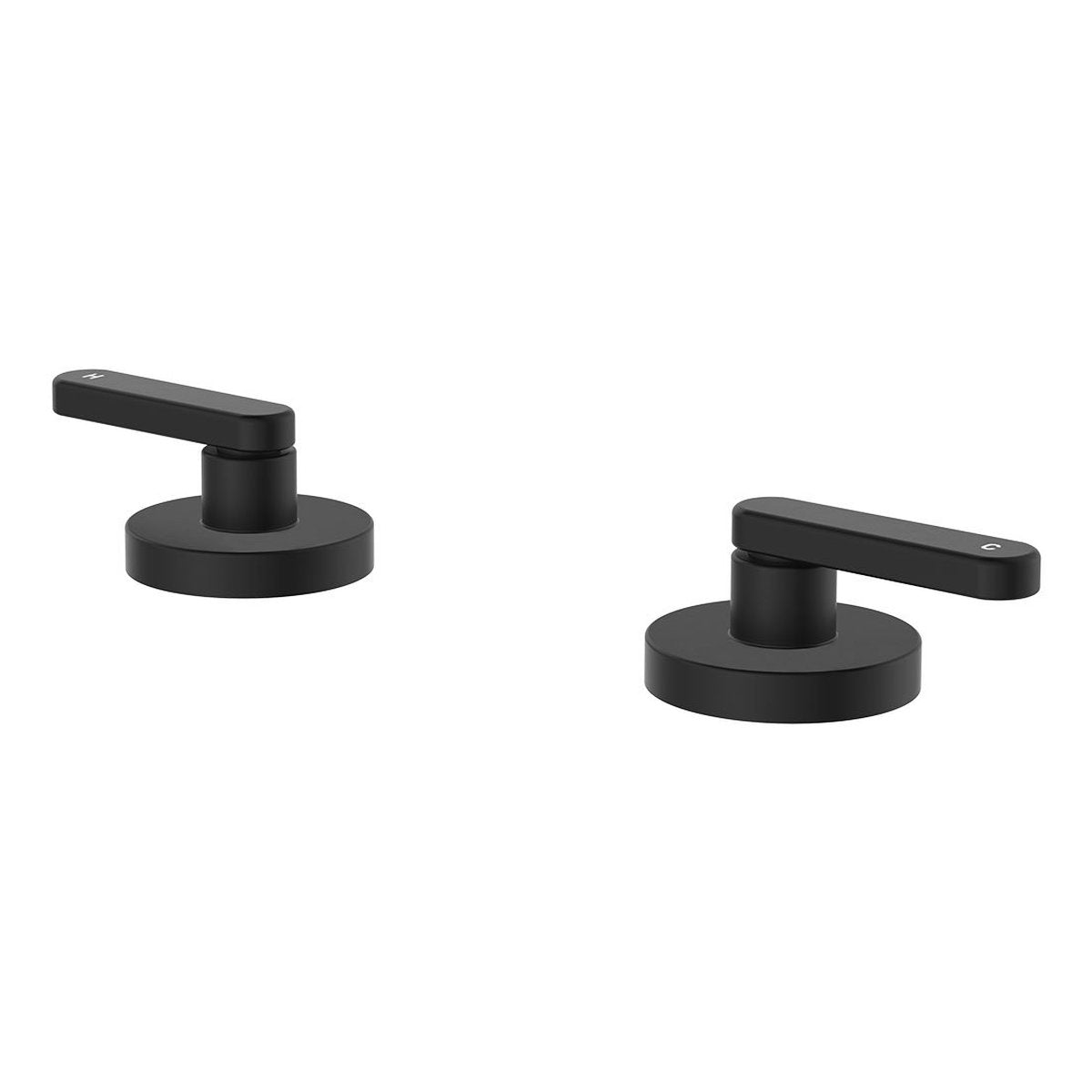Fienza Kaya Hob Set Dress Kit, Lever Taps, Matte Black