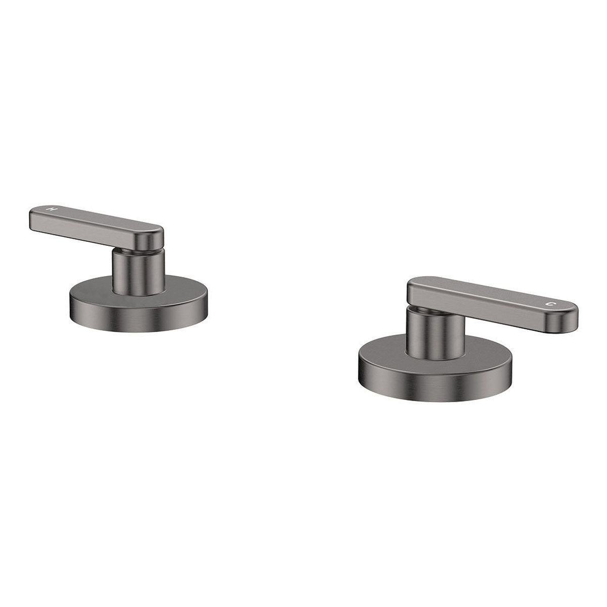 Fienza Kaya Hob Set Dress Kit, Lever Taps, Gun Metal