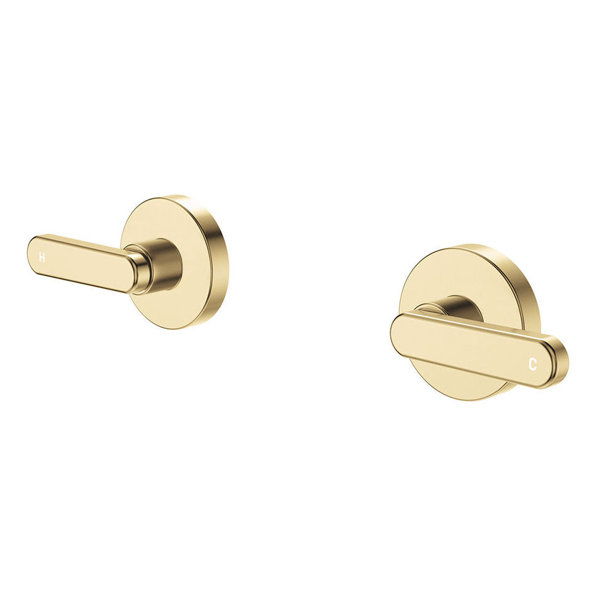 Fienza Kaya Lever Wall Taps, Urban Brass