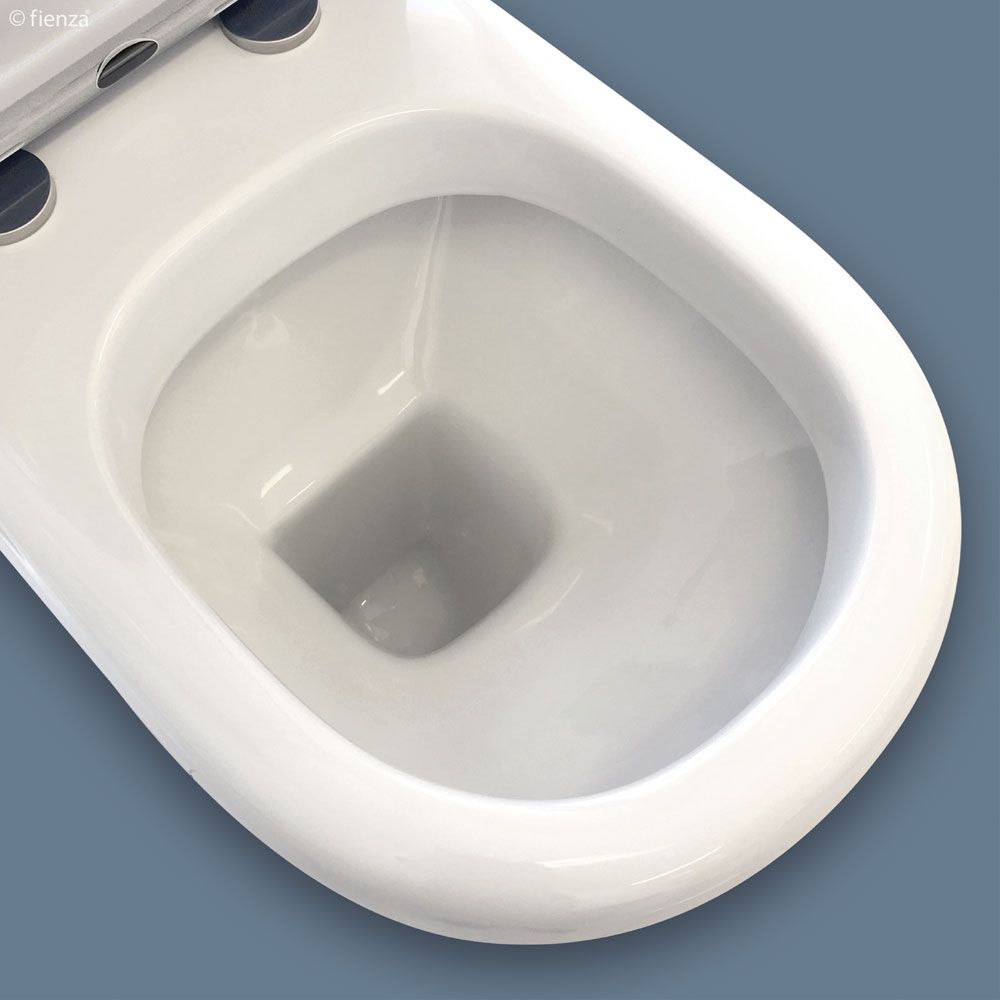 RAK Compact Back-to-Wall Toilet Suite, Grey - 345122G