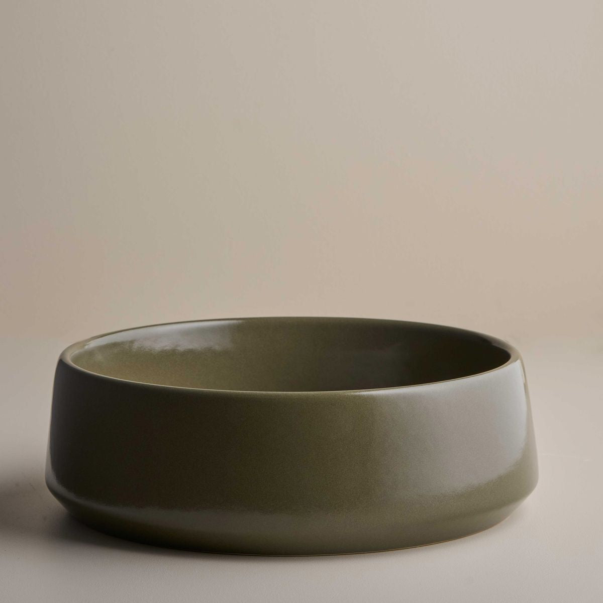 Kiln 360 Round Hand Basin - Olive