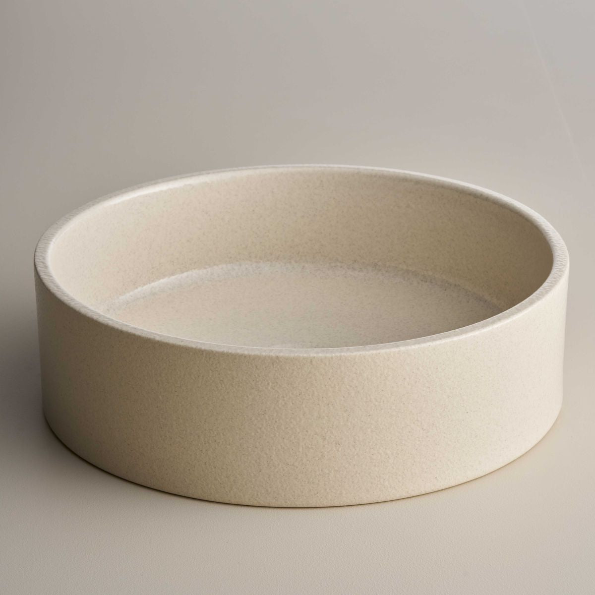 Clay 400 Round Hand Basin - Poppyseed
