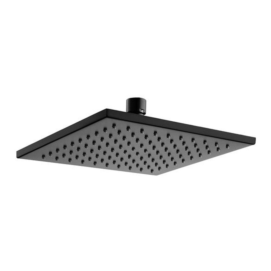 Fienza Modena Shower Head, 200mm, Matte Black