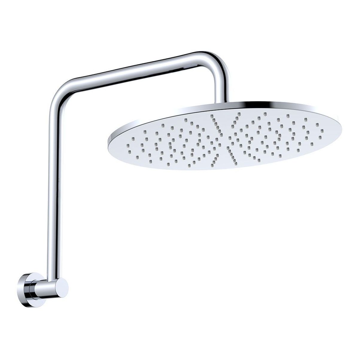 Empire Slim Gooseneck Shower Arm Set, Chrome