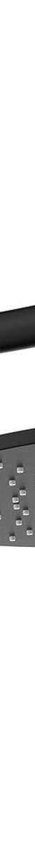 Empire Slim Shower Arm Set, Matte Black