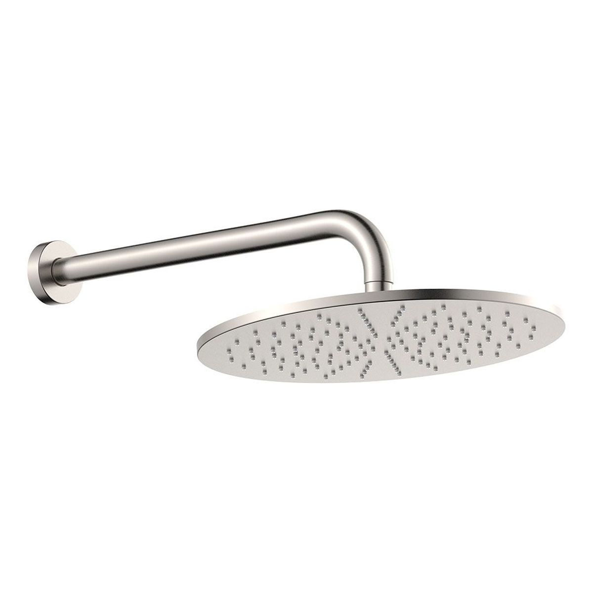 Empire Slim Shower Arm Set, Brushed Nickel