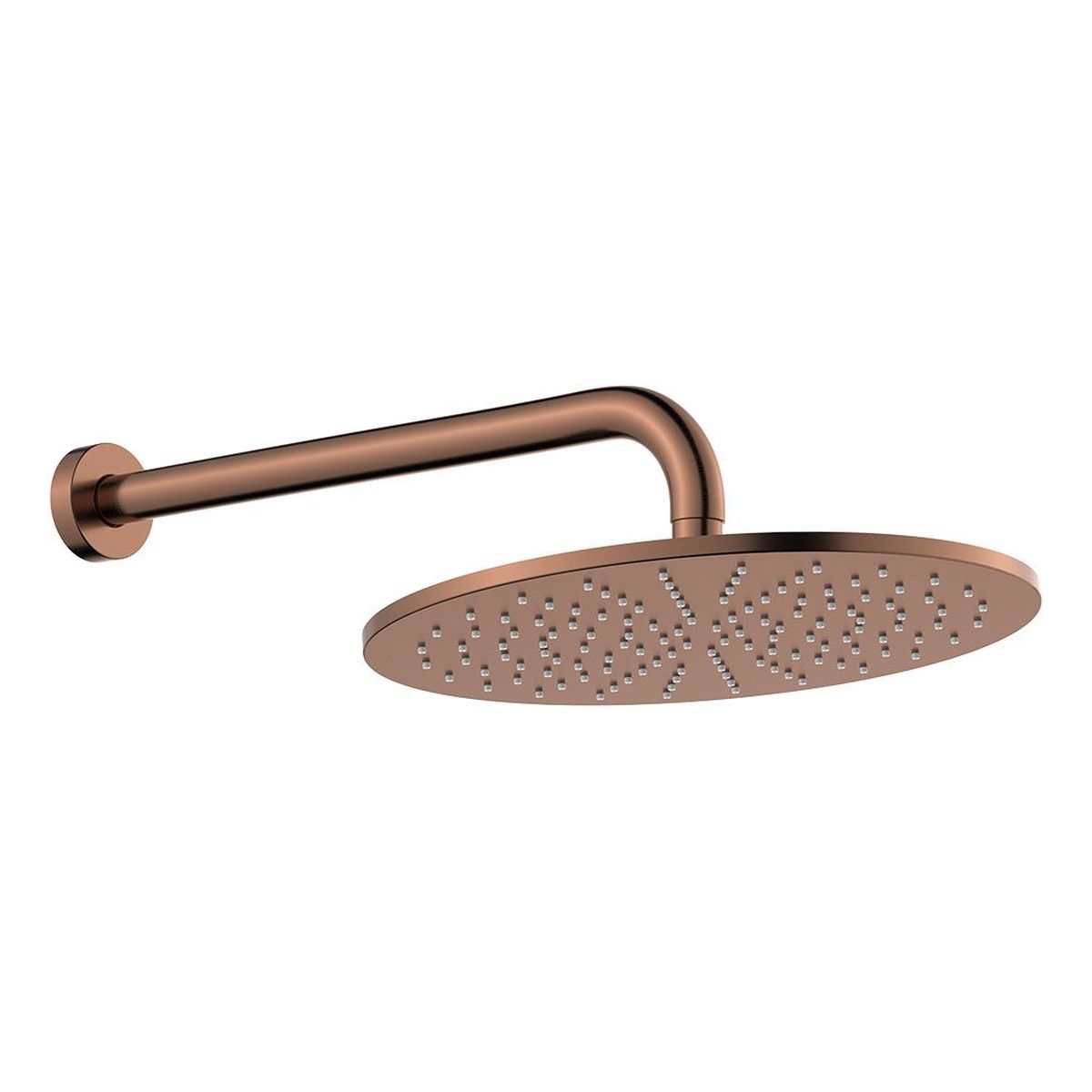 Empire Slim Shower Arm Set, Brushed Copper