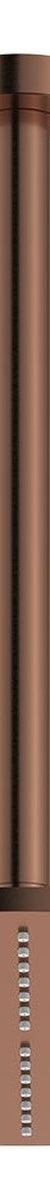 Empire Slim Shower Dropper Set, Brushed Copper