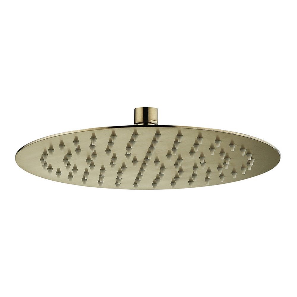 Kaya Round 250mm Shower Head, Urban Brass