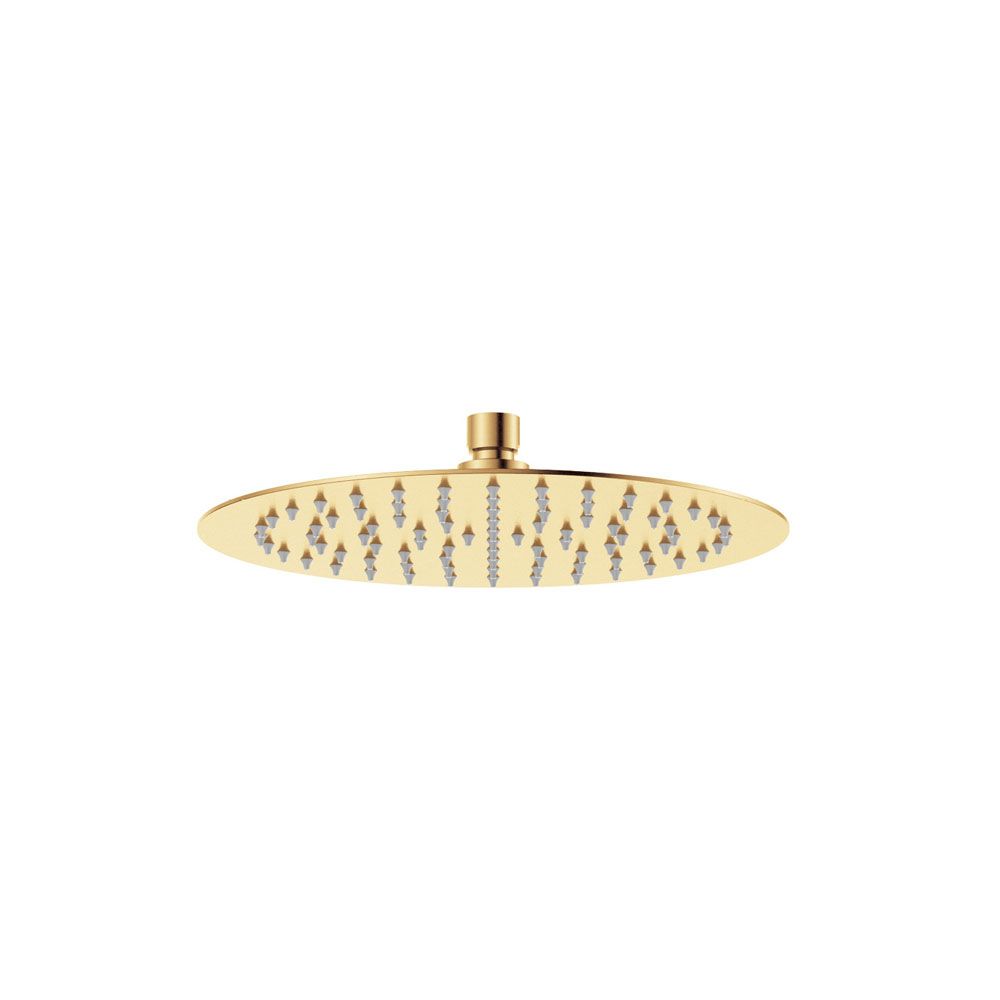 Kaya Round 250mm Shower Head, Urban Brass