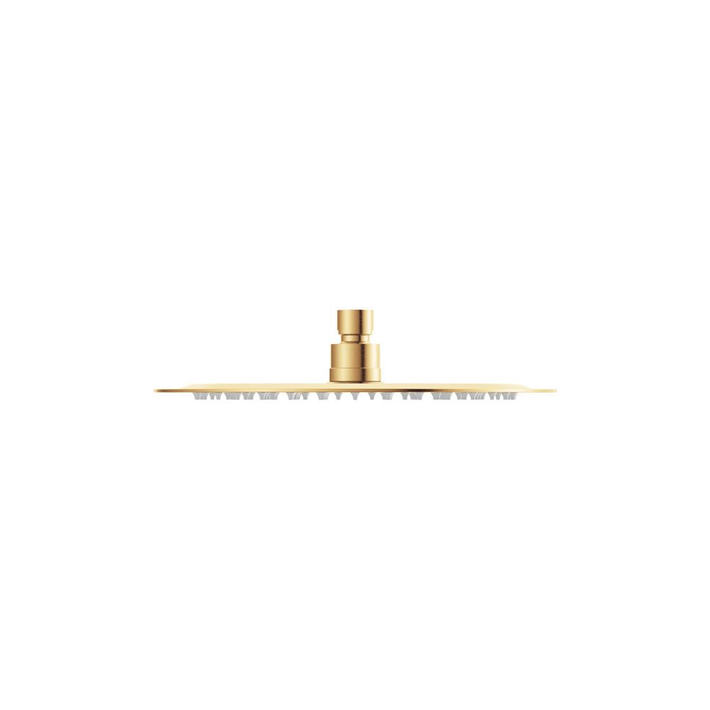 Kaya Round 250mm Shower Head, Urban Brass