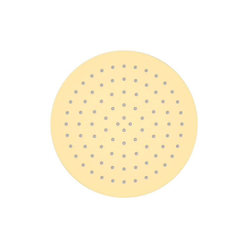 Kaya Round 250mm Shower Head, Urban Brass