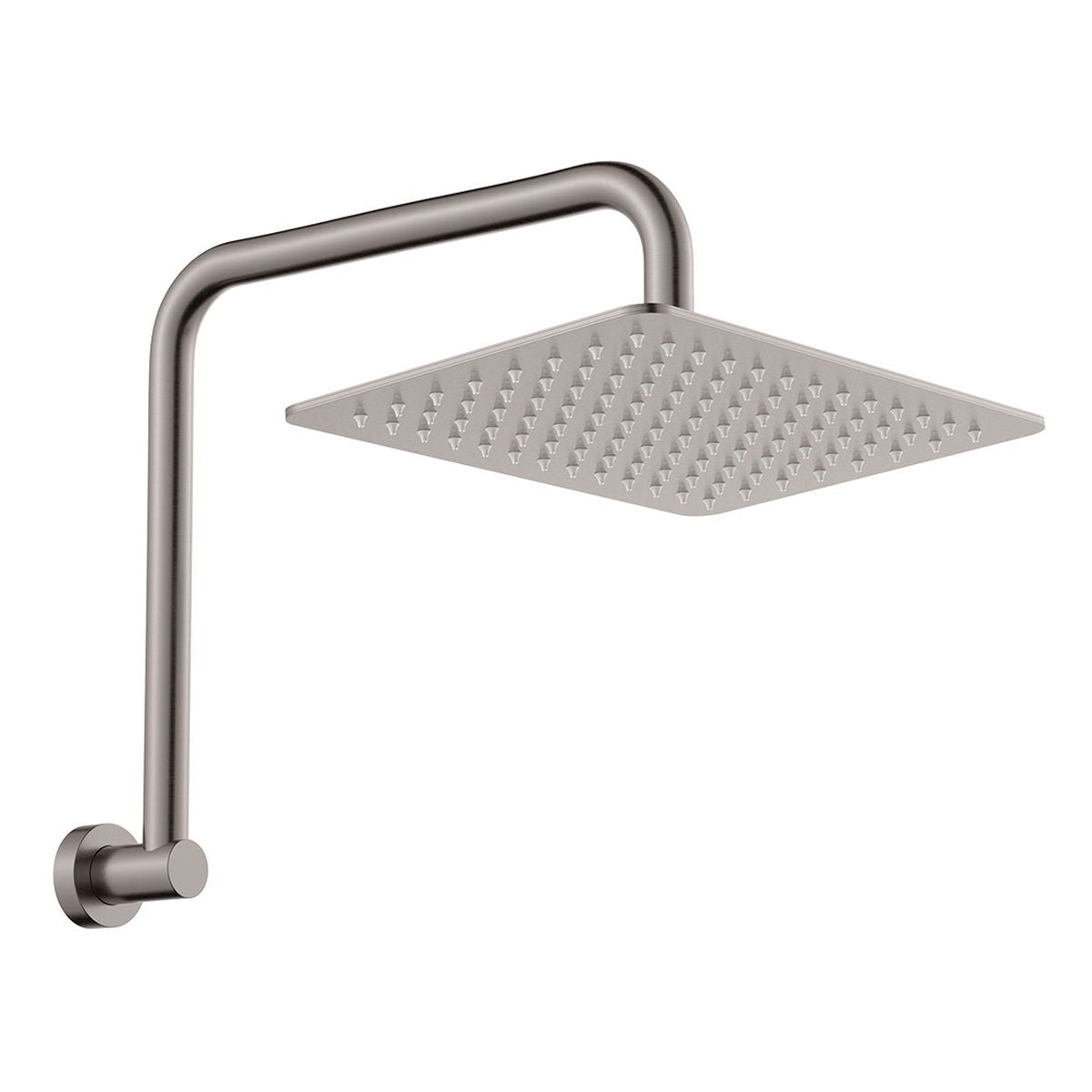 Fienza Tono Gooseneck Shower Arm Set, Gun Metal