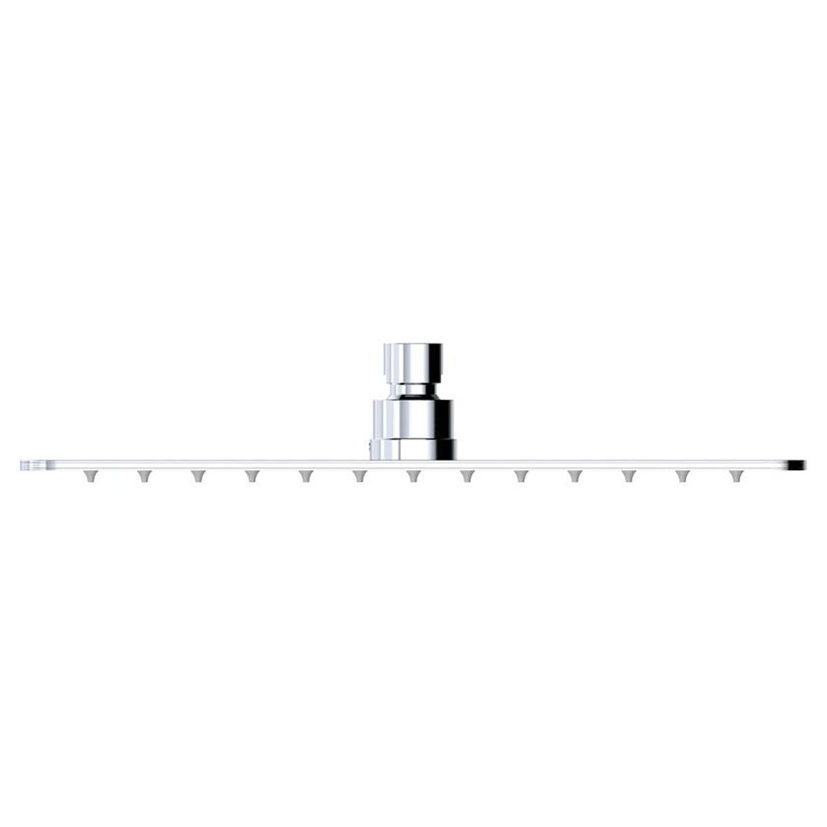 Koko Rectangular Shower Head, Chrome