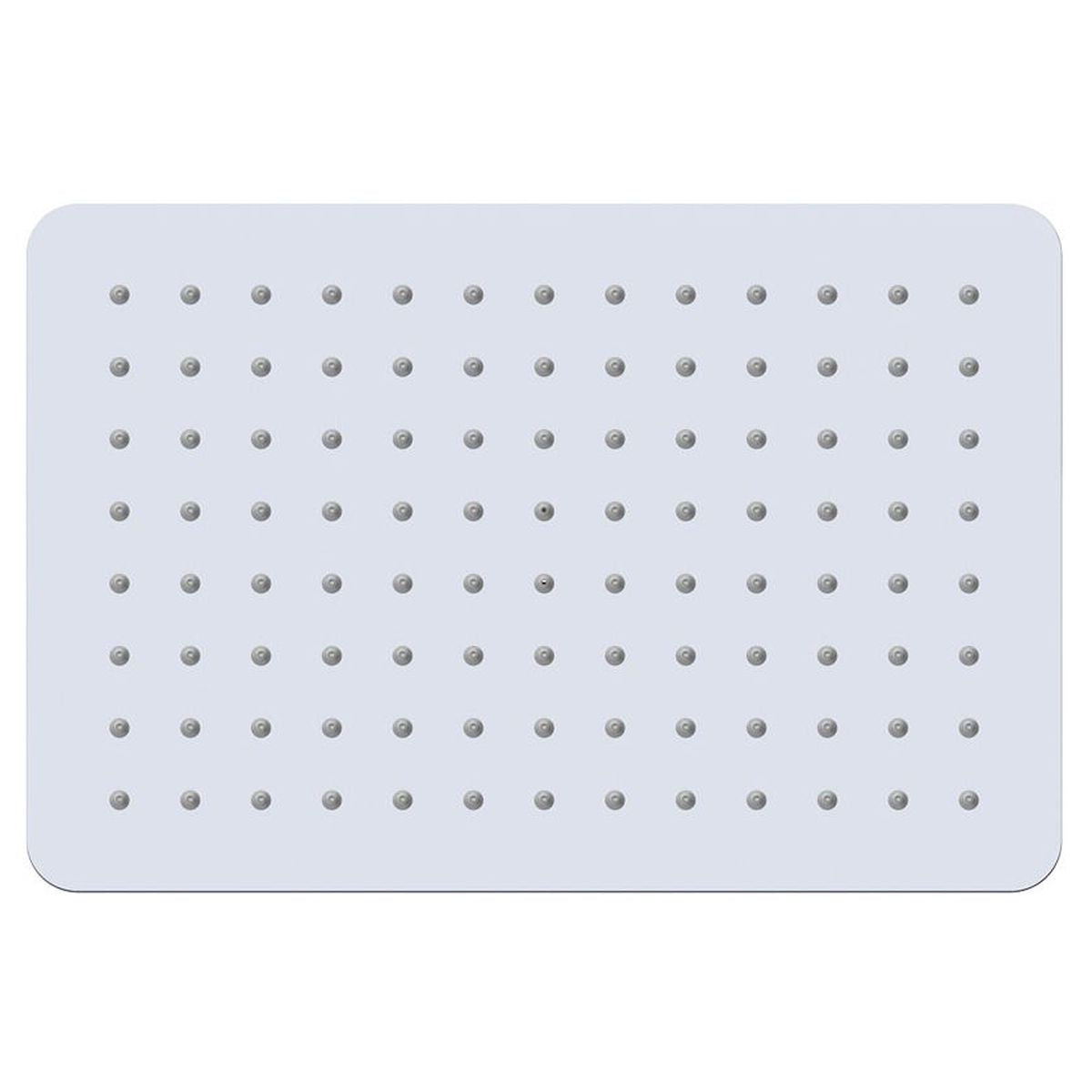 Koko Rectangular Shower Head, Chrome