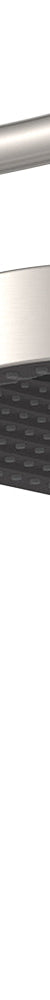 Fienza Kuro Gooseneck Shower Arm Set, Soft Square Head, Brushed Nickel