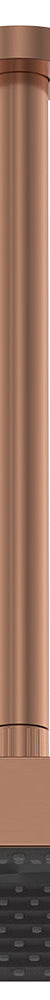 Fienza Kuro Shower Dropper Set, Soft Square Head, Brushed Copper