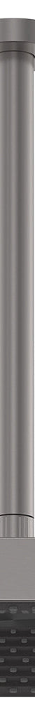 Fienza Kuro Shower Dropper Set, Soft Square Head, Gun Metal