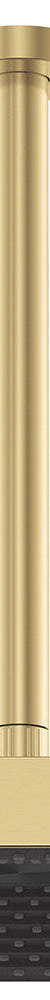 Fienza Kuro Shower Dropper Set, Soft Square Head, Urban Brass
