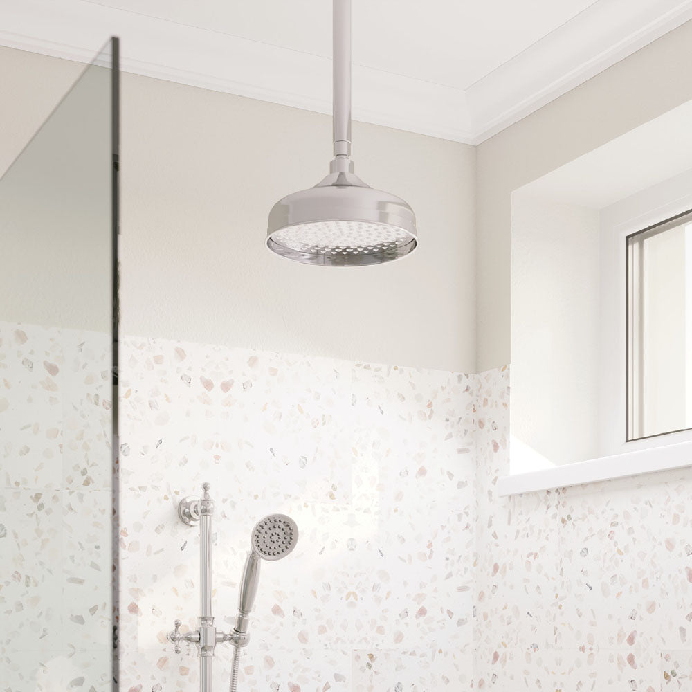 Fienza Round Shower Dropper, 300mm, Chrome