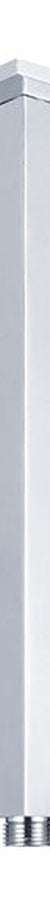 Fienza Square Chrome Ceiling Dropper, 300mm
