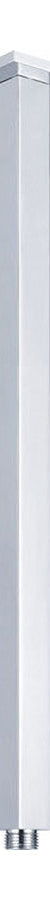 Fienza Square Chrome Ceiling Dropper, 600mm